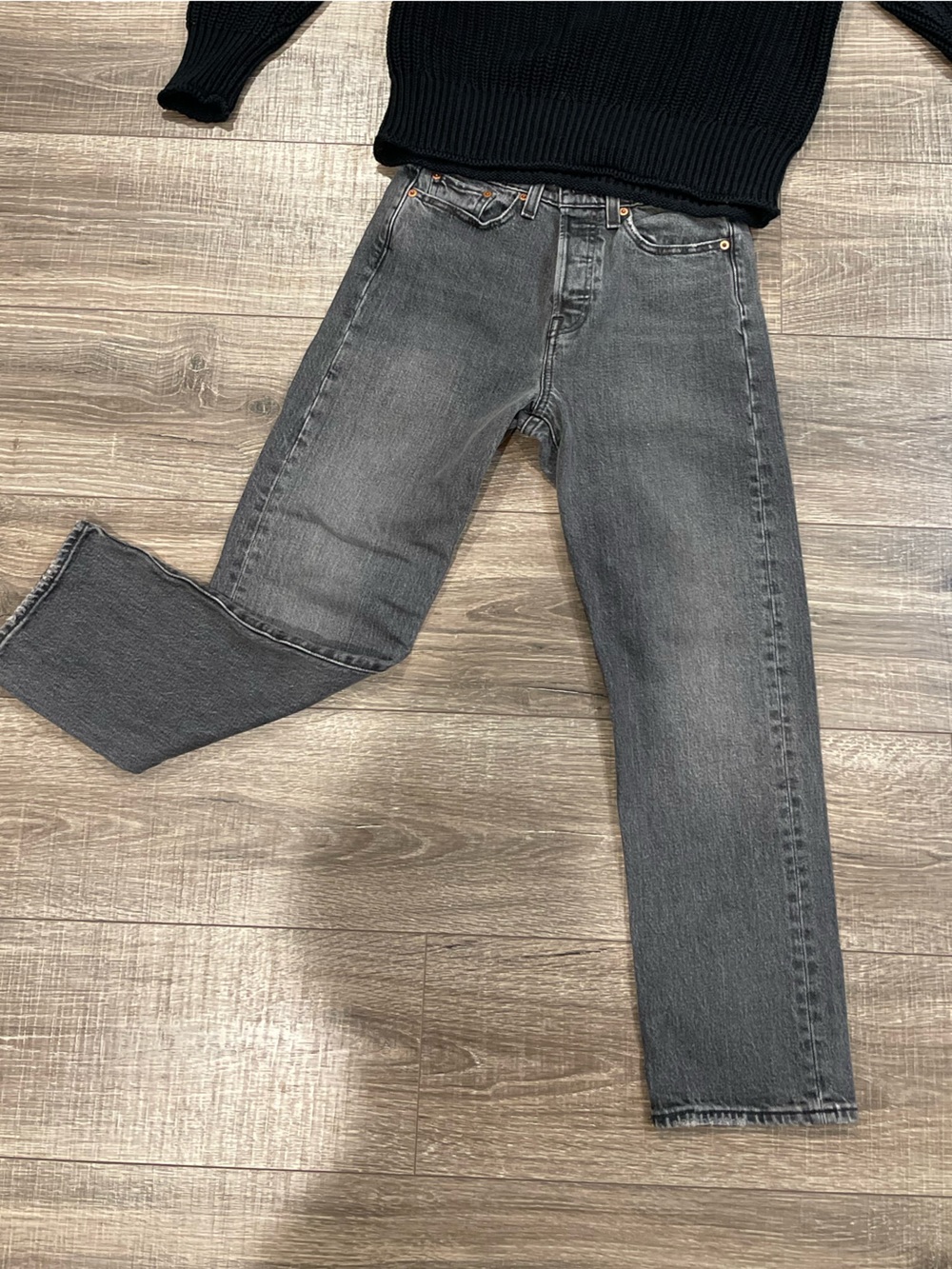 Levi's Gray straight Jeans